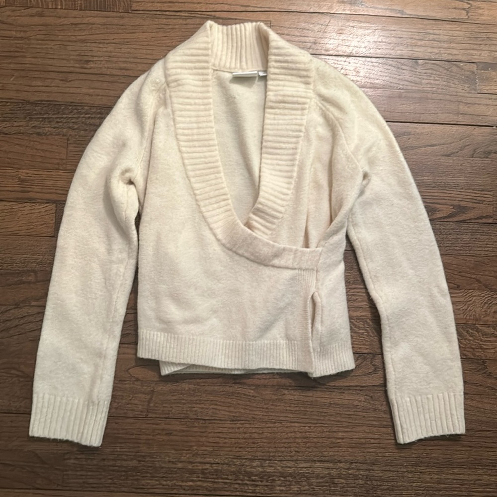 Anthropologie Ivory Sweater